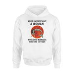 Mermaid, Tattoo A Woman Loves Mermaids And Has Tattoos - Standard Hoodie - PERSONAL84