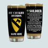 Proud To Be A Soldier Custom Tumbler Personalized Gift