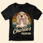 Pet Custom Shirt Pet's Human Mama Personalized Gift For Pet Owner