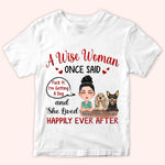 Dog Custom Shirt Fuck It I'm Getting A Dog And She Lived Happily Ever After Personalized Gift
