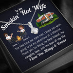 Camping Custom Alluring Beauty Necklace My Adventure Of A Lifetime I Love You Personalized Gift