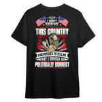 Veteran Custom Shirt I Didn't Serve This Country For Pussies Personalized Gift