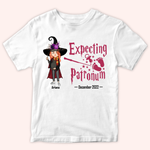 Pregnancy Announcement Custom Shirt Expecting Patronum Personalized Gift For Her