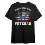 Veteran Custom Shirt Operation Desert Storm Personalized Gift