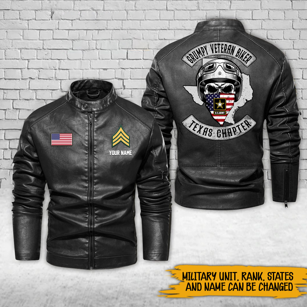 Custom shops leather biker jackets