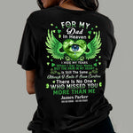 Memorial Custom Shirt I Hide My Tears When I Say Your Name Personalized Gift