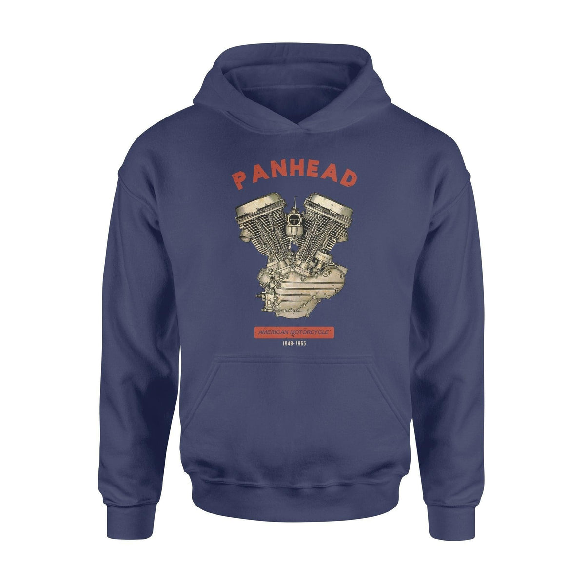 Motorbiker Panhead American Engine - Standard Hoodie - PERSONAL84
