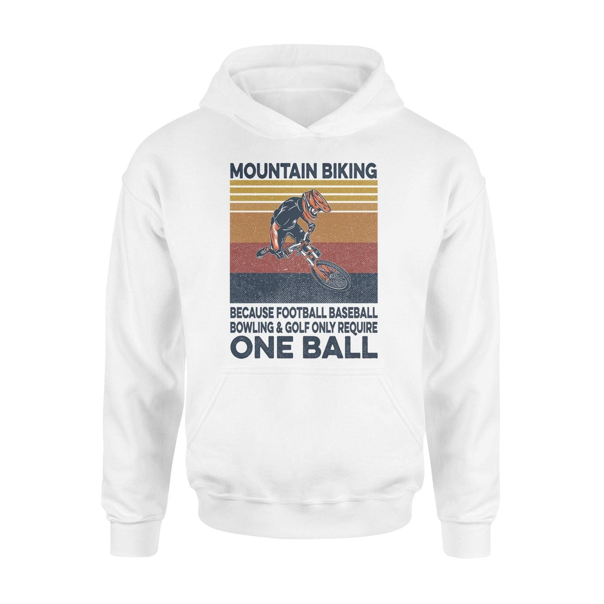 Mountain Biking Mountain Biking Funny - Standard Hoodie - PERSONAL84