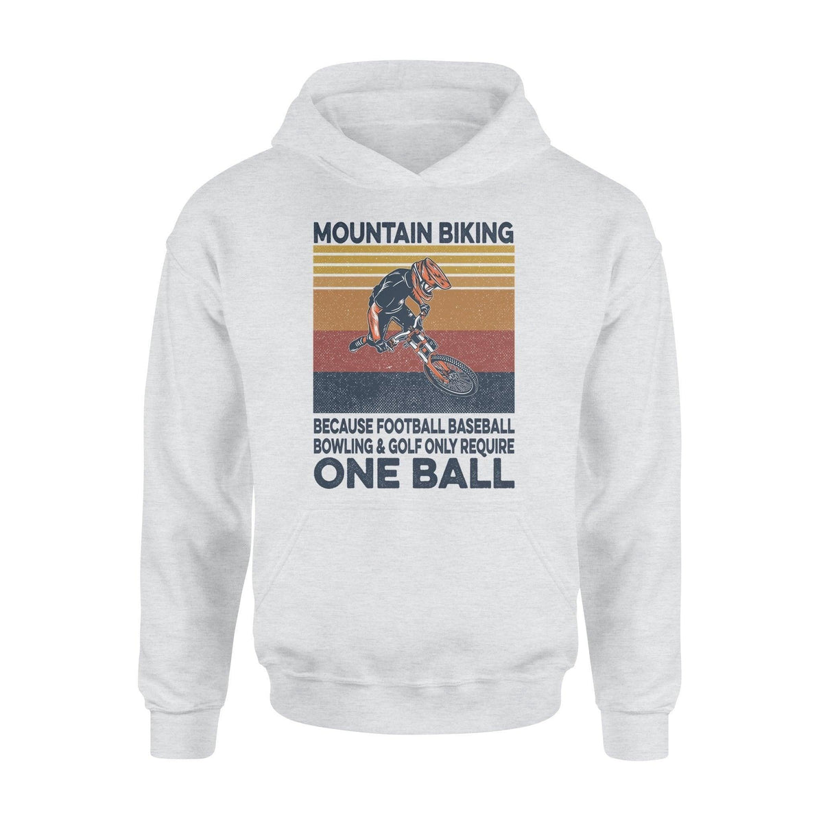 Mountain Biking Mountain Biking Funny - Standard Hoodie - PERSONAL84