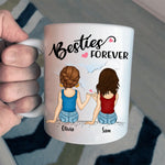 Bestie Custom Mug No Matter Where Not Matter What I'll Always Be There For You Personalized Best Friend Gift