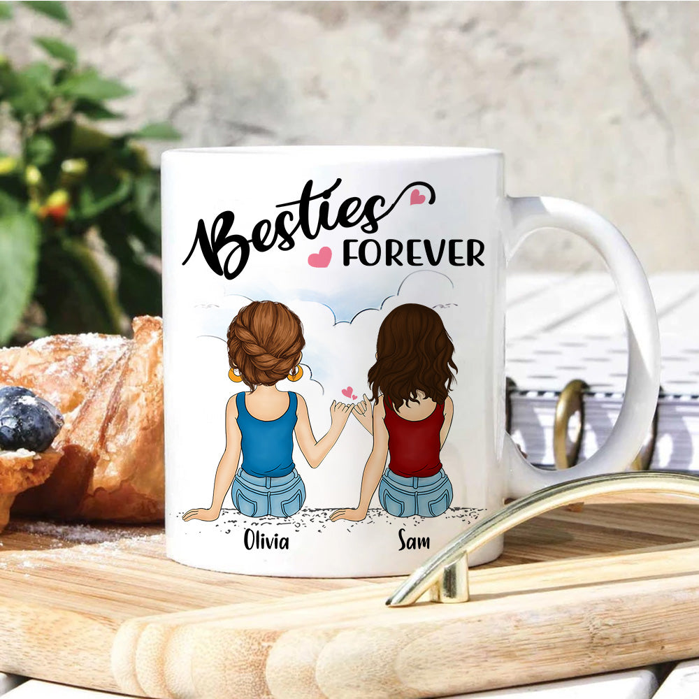 Bestie Custom Tumbler You Can Never Untie The Knot Of True Friendship Personalized Best Friend Gift