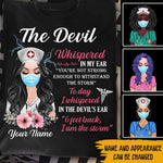 Nurse Custom T Shirt I Am The Storm Personalized Gift - PERSONAL84