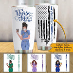 Nurse Custom Tumbler US Nurse Personalized Gift - PERSONAL84