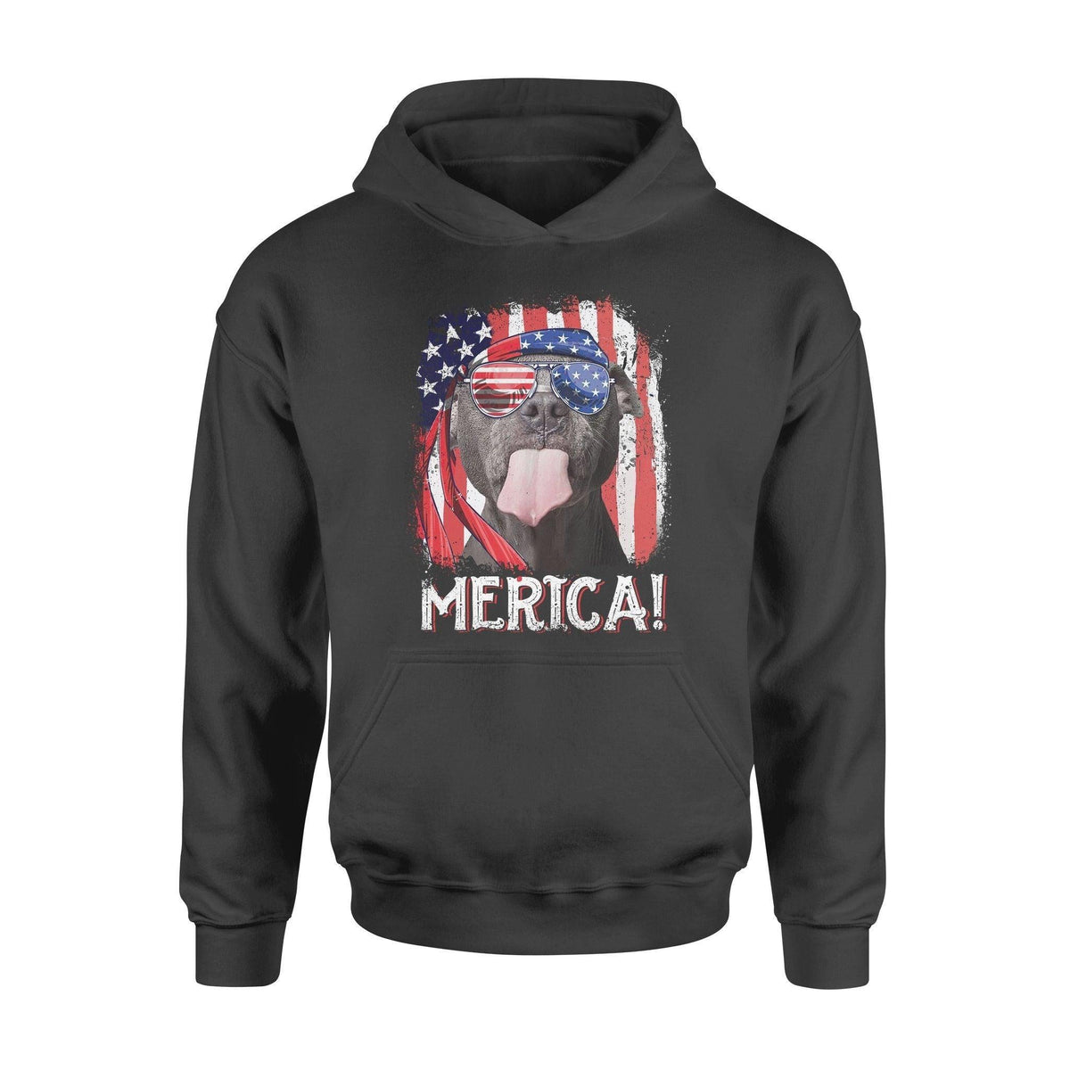 Pit Bull Merica Hoodie - PERSONAL84