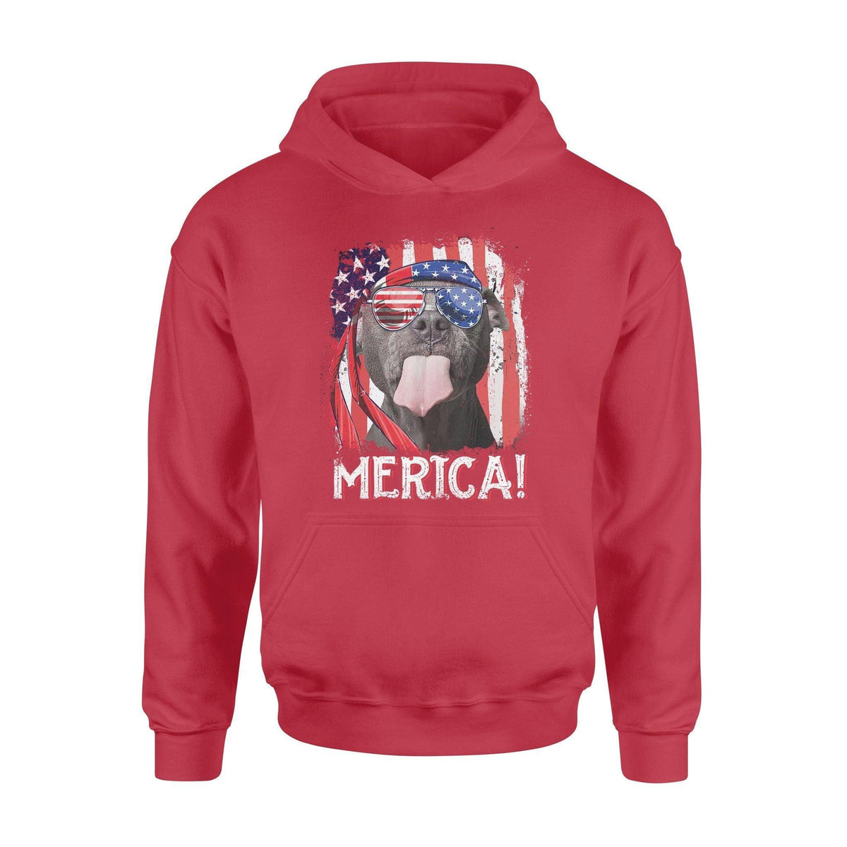 Pit Bull Merica Hoodie - PERSONAL84