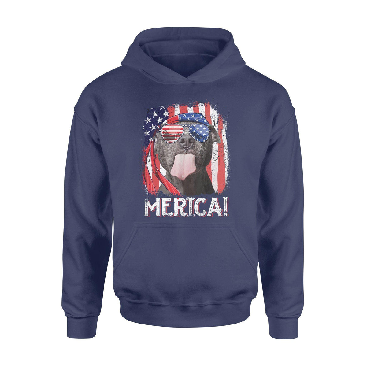 Pit Bull Merica Hoodie - PERSONAL84