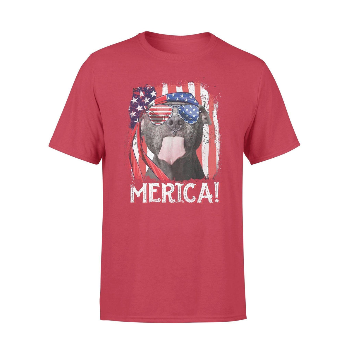 Pit Bull Merica T-shirt - PERSONAL84