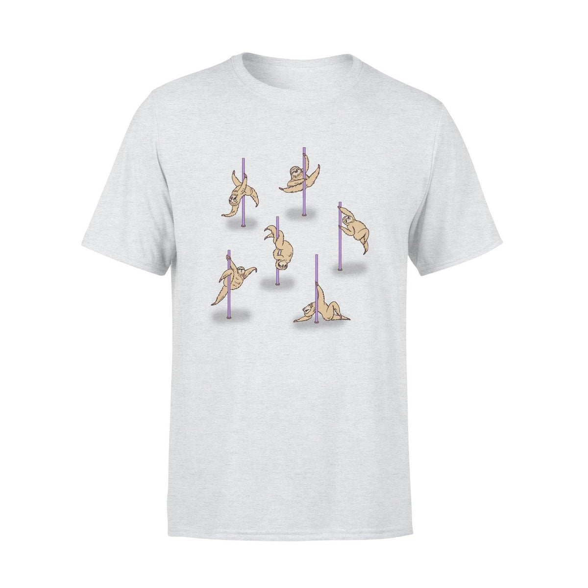 Pole Dance, Sloth Sloths Pole Dancing Club - Standard T-shirt - PERSONAL84