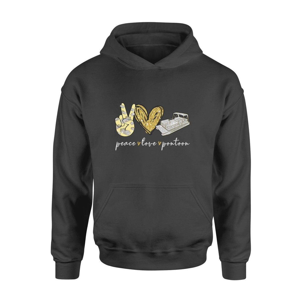 Pontoon Peace Love Pontoon - Standard Hoodie - PERSONAL84