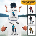 Portugese Like Father Like Son Father's Day Brazil Personalized Gift - PERSONAL84