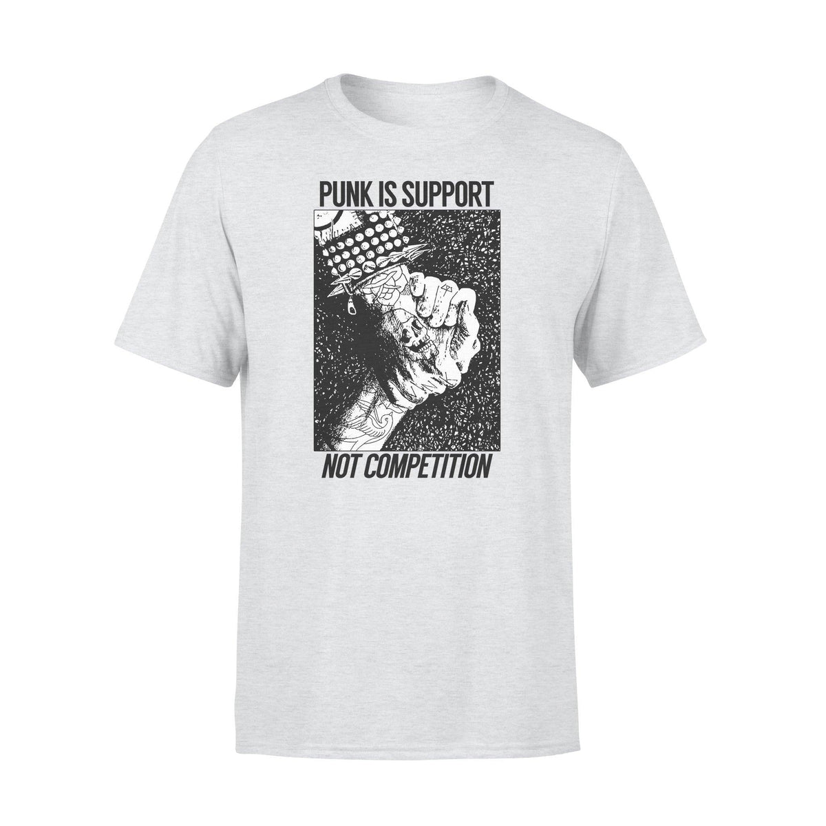 Punk Punk Is Support Not Competition- Standard T-shirt - PERSONAL84