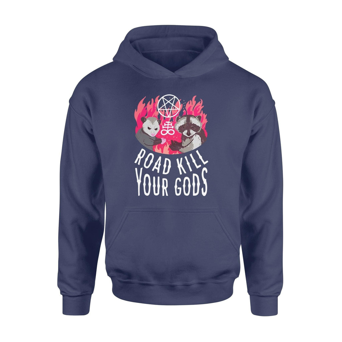 Raccoon Road Kill Your Gods - Standard Hoodie - PERSONAL84