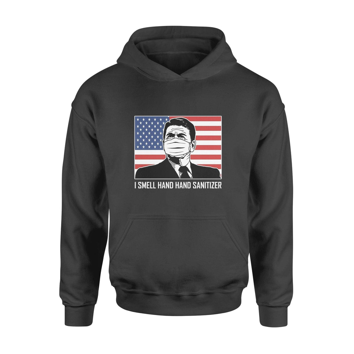 Ronald Reagan I Smell Hand Hand Sanitizer - Standard Hoodie - PERSONAL84