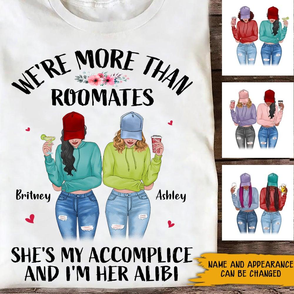 Roomate Custom Shirt We're More Than Roomates Personalized Gift - PERSONAL84