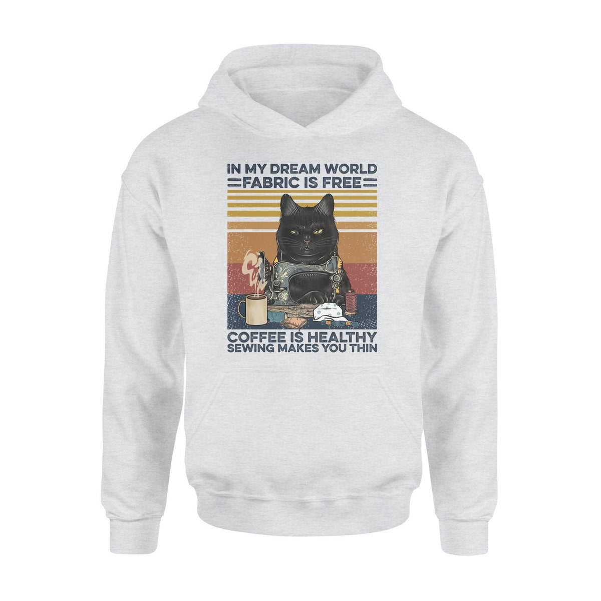 Sew, Coffee In My Dream World Sewing - Standard Hoodie - PERSONAL84