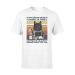 Sew, Coffee In My Dream World Sewing - Standard T-shirt - PERSONAL84