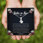 Sister In Law Custom Necklace From The First Time I Met You Personalized Gift - PERSONAL84