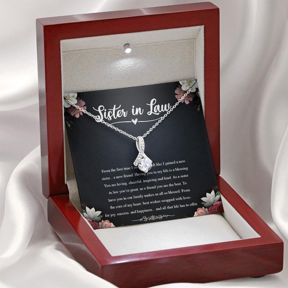 Sister In Law Custom Necklace From The First Time I Met You Personalized Gift - PERSONAL84