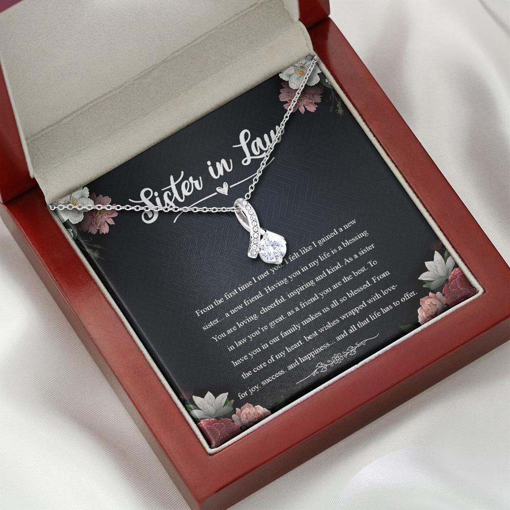 Sister In Law Custom Necklace From The First Time I Met You Personalized Gift - PERSONAL84