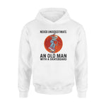 Skateboarding An Old Man With A Skateboard - Standard Hoodie - PERSONAL84