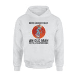 Skateboarding An Old Man With A Skateboard - Standard Hoodie - PERSONAL84