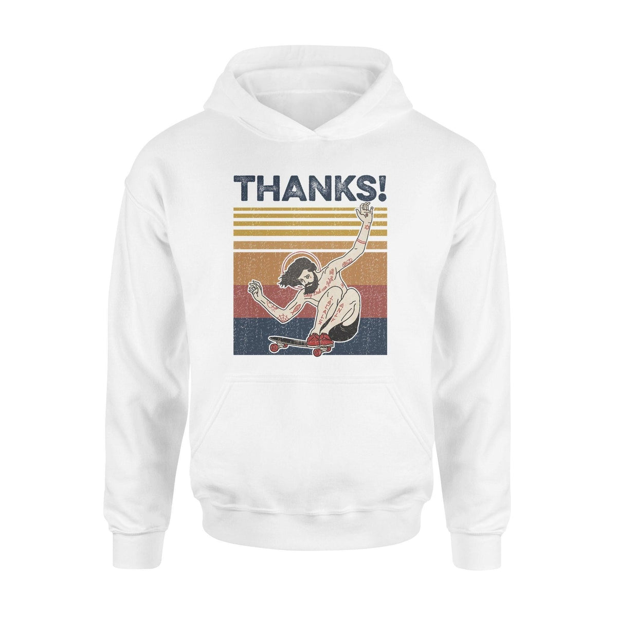 Skateboarding, Jesus Thanks! - Standard Hoodie - PERSONAL84