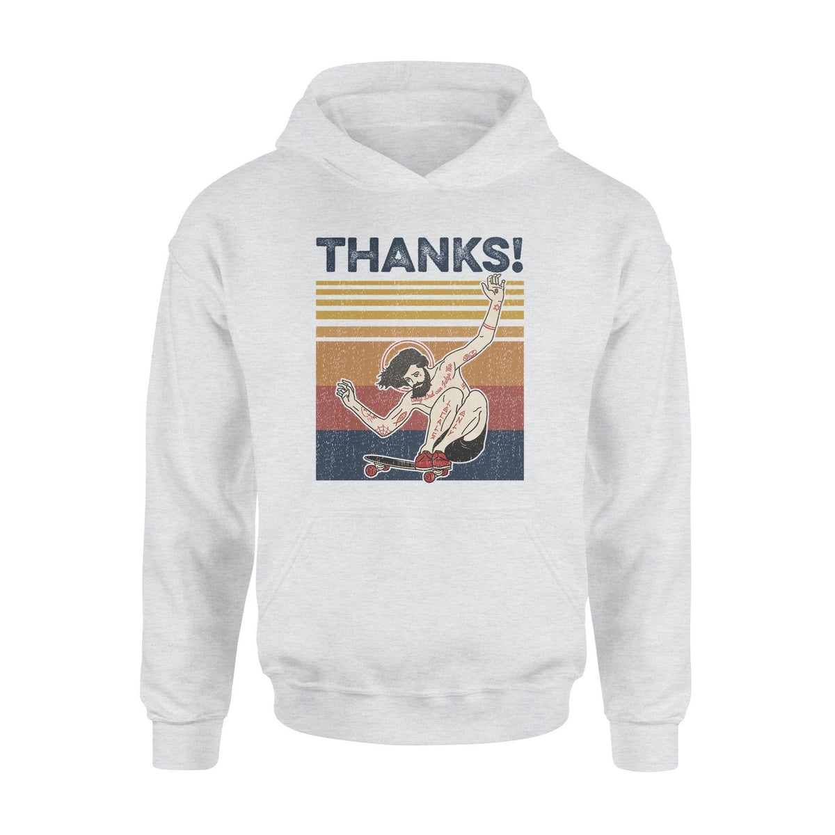 Skateboarding, Jesus Thanks! - Standard Hoodie - PERSONAL84