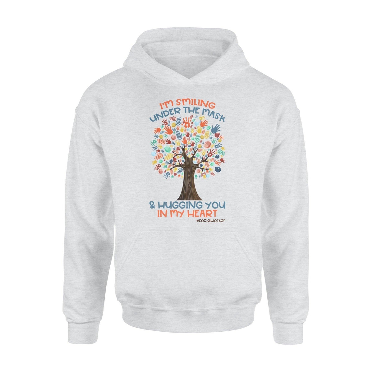 Social Worker I'm Smiling Under The Mask - Standard Hoodie - PERSONAL84