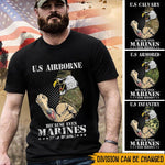 Soldier Custom Shirt Army Because Even Marines Need Heroes Personalized Gift - PERSONAL84