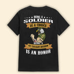 Veteran Custom Shirt Being A Soldier Is A Choice Being A 1st Cavalry Division Is An Honor Personalized Gift