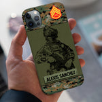 Veteran Custom Phonecase Rank And Name Personalized Gift