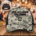 Veteran Custom Cap Division And Military Base Personalized Gift