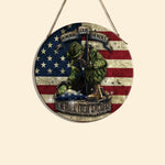Veteran Custom Wood Sign Remember Their Sacrifice Personalized Gift for Memorial Day