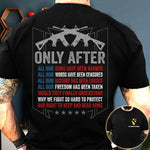 Veteran Custom Shirt We Fight So Hard To Protect Our Right To Keep And Bear Arms Personalized Gift