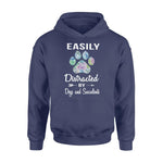 Succulent, Dog Easily Distracted By Dogs And Succulents- Standard Hoodie - PERSONAL84