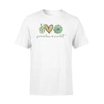 Succulent Peace Love Succulent - Standard T-shirt - PERSONAL84