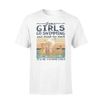 Swim, Drink Go Swimming And Drink Too Much - Standard T-shirt - PERSONAL84