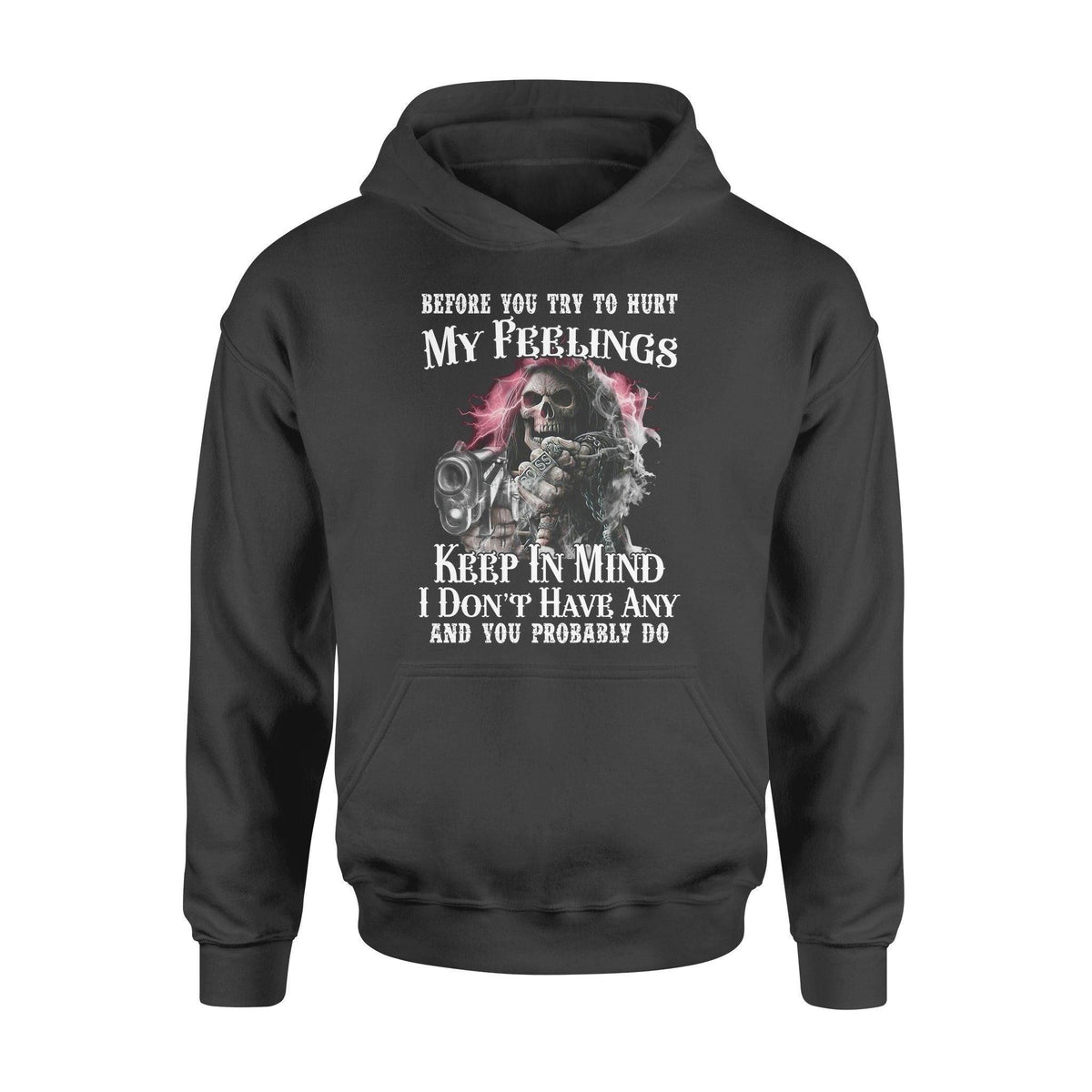Tattoo Skull I Have No Feelings Skull - Standard Hoodie - PERSONAL84