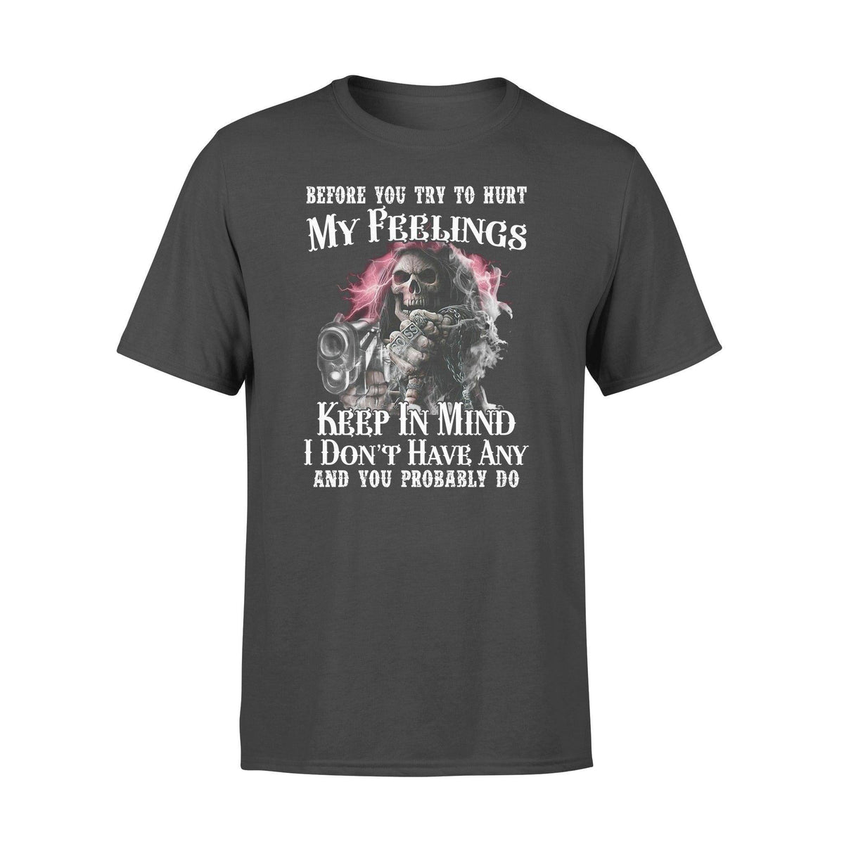 Tattoo Skull I Have No Feelings Skull - Standard T-shirt - PERSONAL84