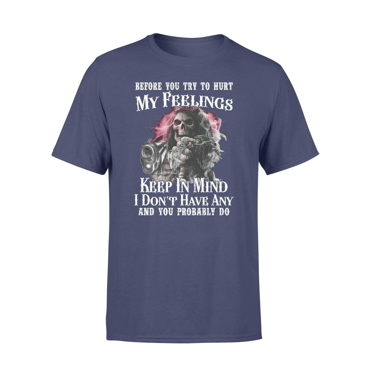 Tattoo Skull I Have No Feelings Skull - Standard T-shirt - PERSONAL84